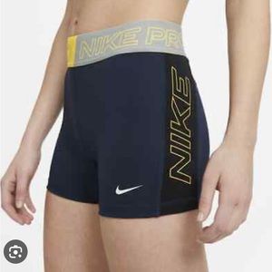 Nike Pro 3" Shorts, 3-color block